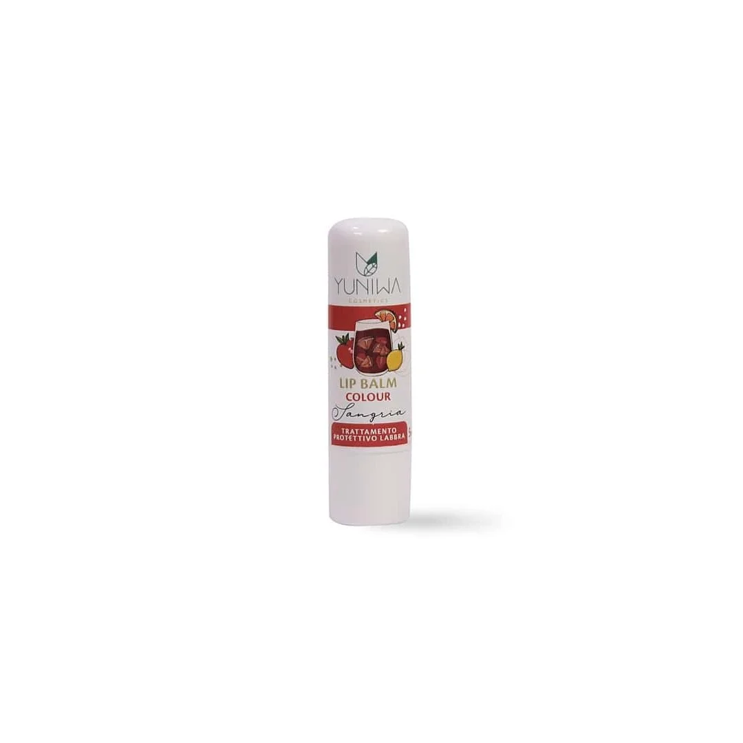 Balsamo Labbra Protettivo Colorato - Sangria - Yuniwa Cosmetics