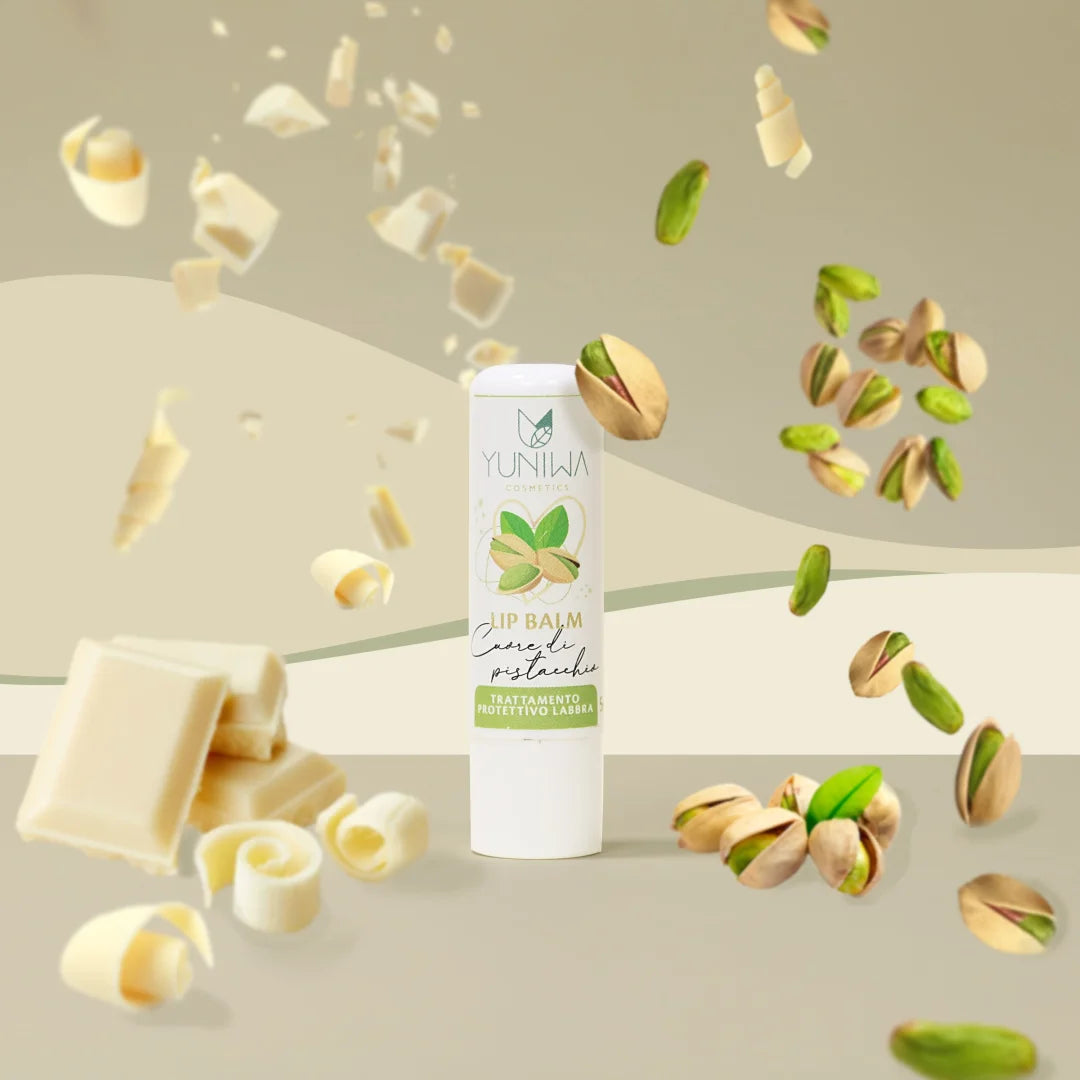 Balsamo Labbra Protettivo - Cuore di Pistacchio - Yuniwa Cosmetics