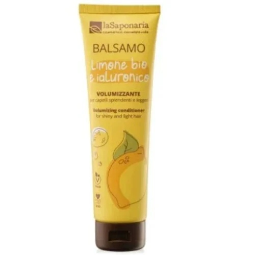 Balsamo capelli volumizzante Limone e Ialuronico - La Saponaria