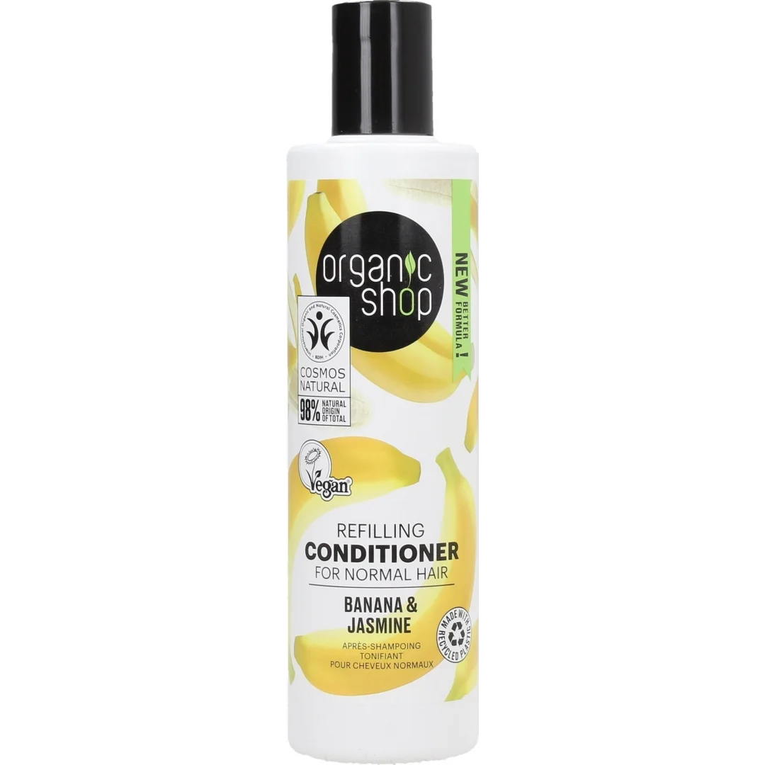 Balsamo Nutriente con Banana e Gelsomino - Organic Shop