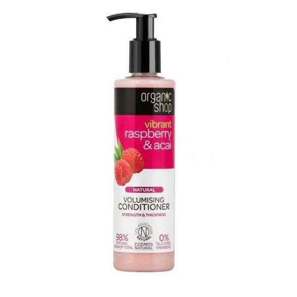 Balsamo Volumizzante con Lampone e Acaj - Organic Shop