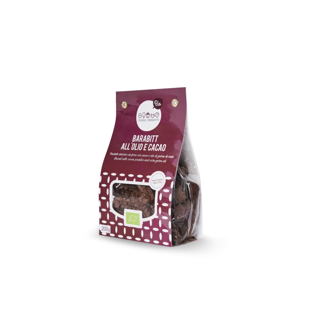 Barabitt all’Olio e Cacao 200 gr - Banda Biscotti