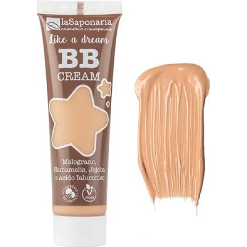 BB Cream Idratante con Acido Ialuronico - Sand - La Saponaria