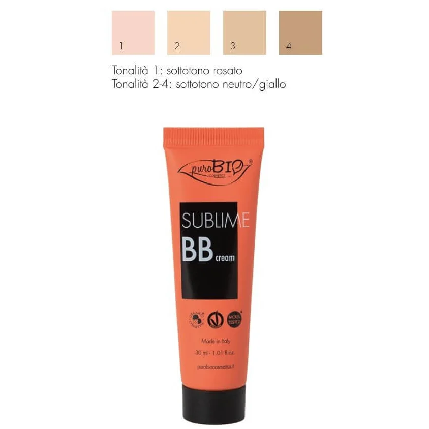 BB Cream Sublime - Tonalità 04 - Purobio