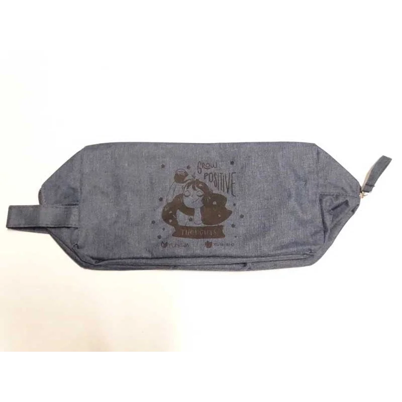 Beauty Case in Pet Riciclato - Grow Positive Blu - Yumibio Gadget