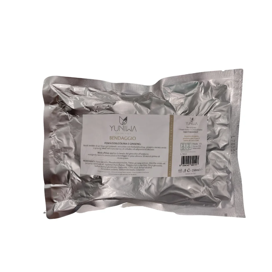 Bendaggi Riducenti alla Fosfatidilcolina - Yuniwa Cosmetics