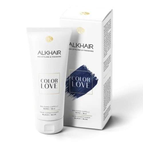 Bio Balsamo Color Love per Capelli Nero Blu - Alkemilla