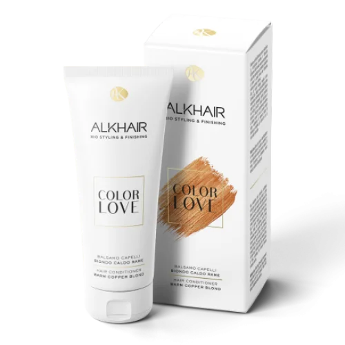 Bio Balsamo Color Love per Capelli Biondo Caldo - Rame - Alkemilla