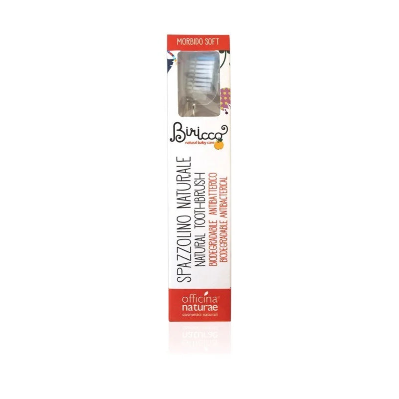 Biricco Spazzolino Morbido Soft - Setole Morbide - Officina Naturae