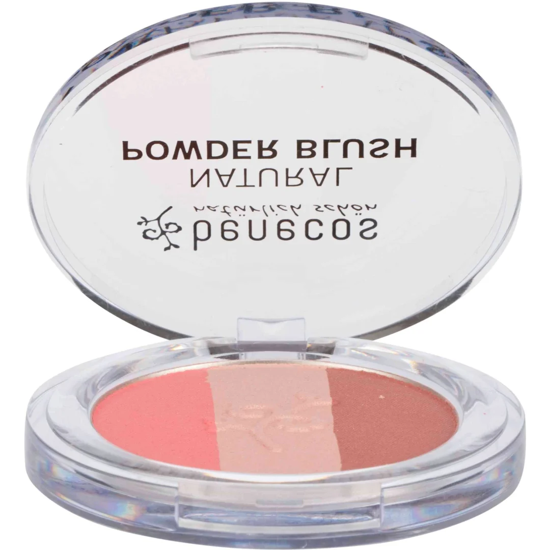 Blush Compatto Bio Pesca Rosa Chiaro Malva - Benecos