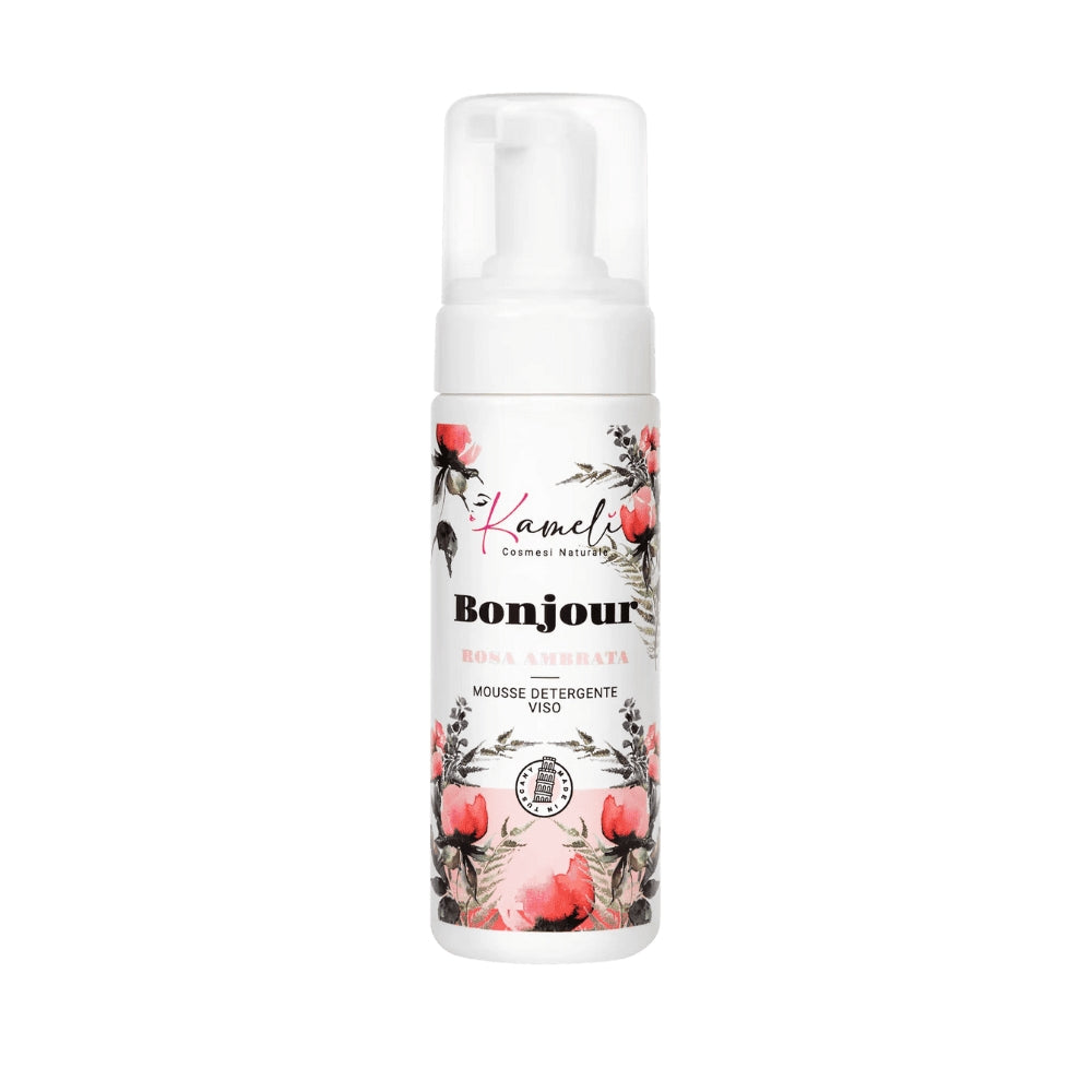 Bonjour Mousse Detergente Viso - Rosa Ambrata