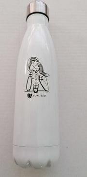 Bottiglia Termica in Acciaio Inox- Bianco