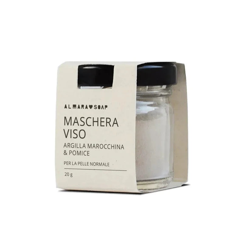 Maschera Viso Illuminante- Bright Face - Almara Soap