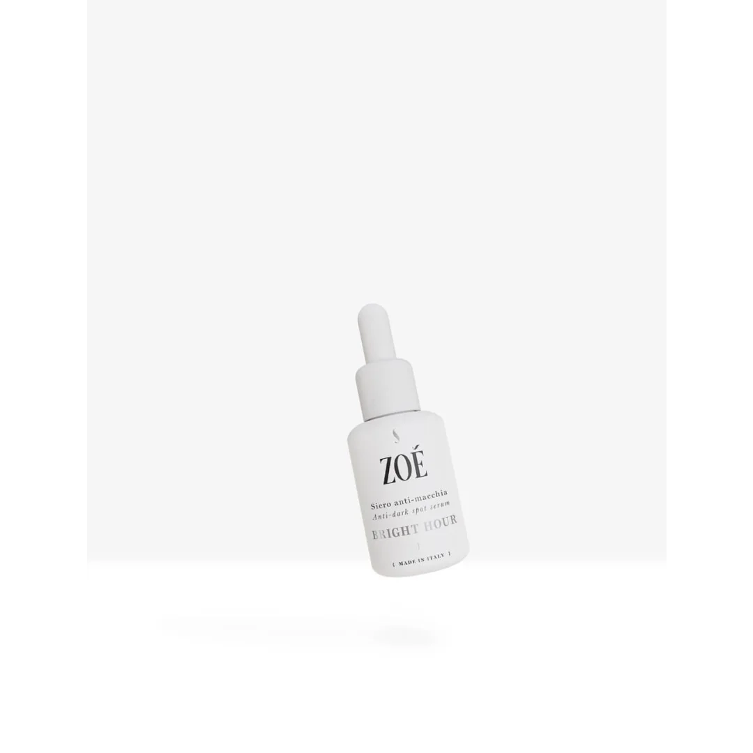 Bright Hour - Siero Viso Antimacchia e Schiarente - Zoe Cosmetics