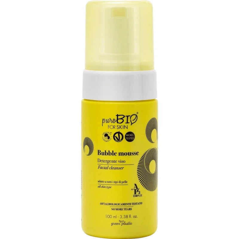 Bubble Mousse - Detergente Viso - Purobio
