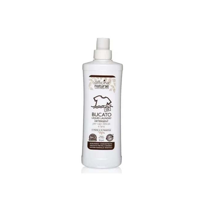 Bucato Liquido Concentrato a Mano e in Lavatrice - Officina Naturae