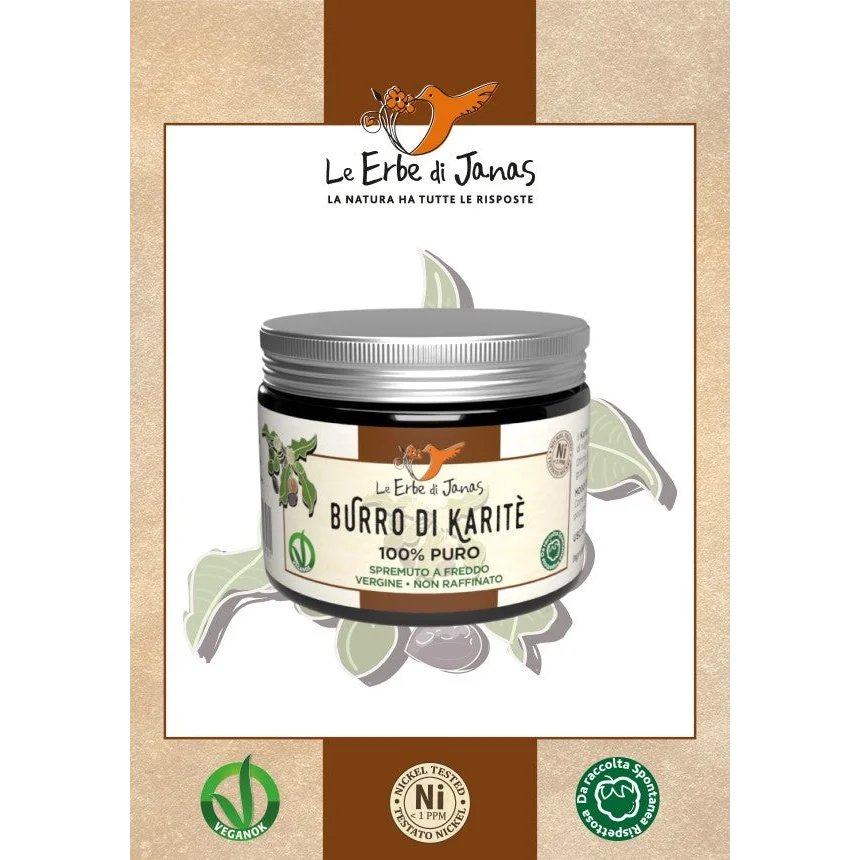 Burro di Karitè Puro 250 ml - Le Erbe Janas