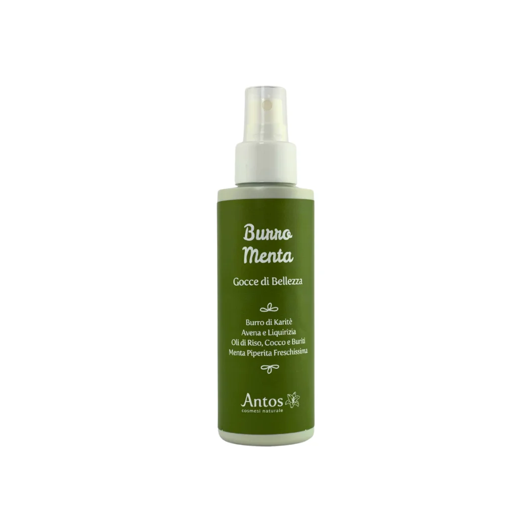 Burro Menta - Crema Idratante Spray - Antos Cosmetici