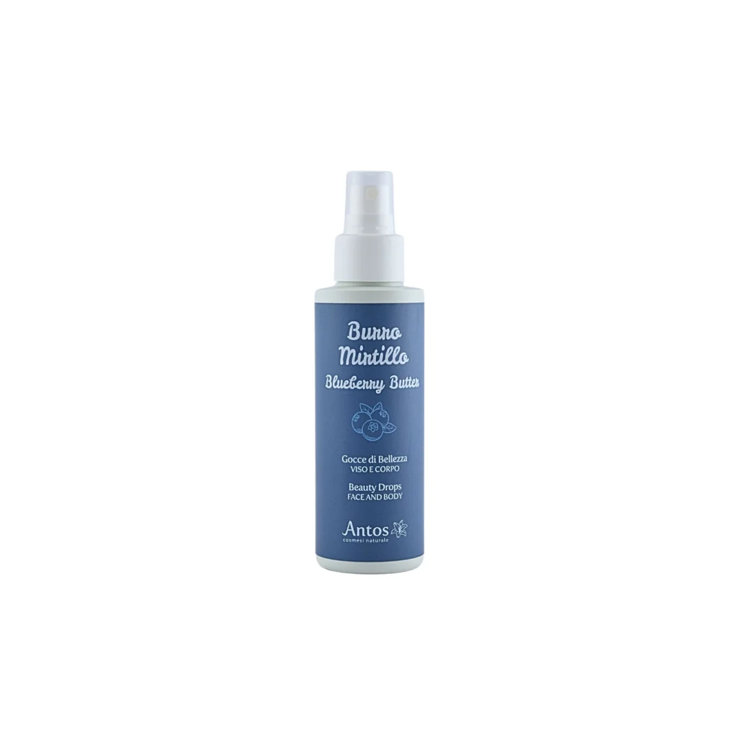 Burro Mirtillo - Crema idratante spray - Antos Cosmetici