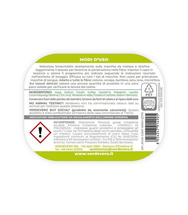 Smacchietto - Smacchiatore per Tessuti