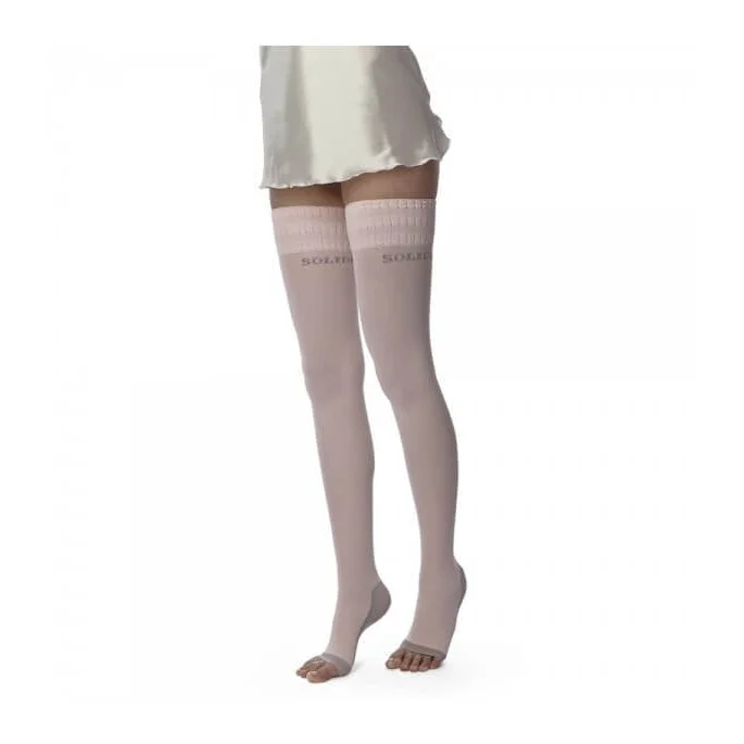 Calza a Compressione Graduata Night Wellness 70 Nero - Taglia 3 ML - Solidea- Leggings Anticellulite