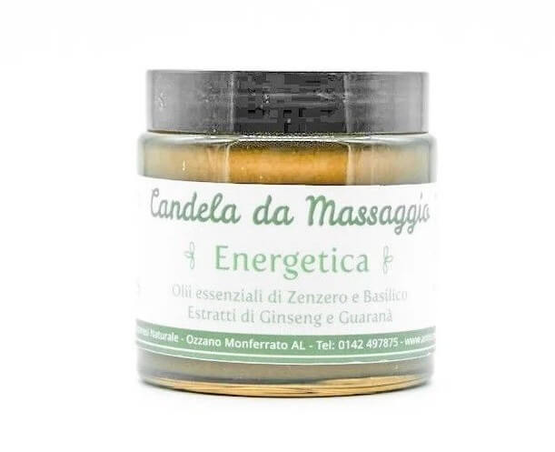 Bougie de Massage à l'Énergie