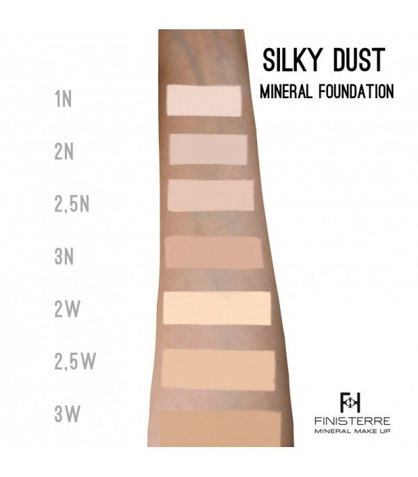 Fondotinta Silky Dust 2,5P - Over Light Peach
