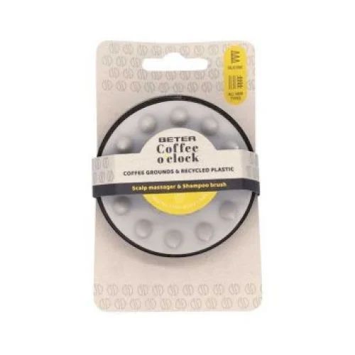 Coffee O’ Clock - Spazzola Massaggiante per Cuoio Capelluto - Beter - Spazzole e accessori