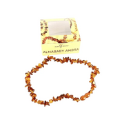Collanina d’Ambra Almababy Cognac per Dentizione - Alma Briosa