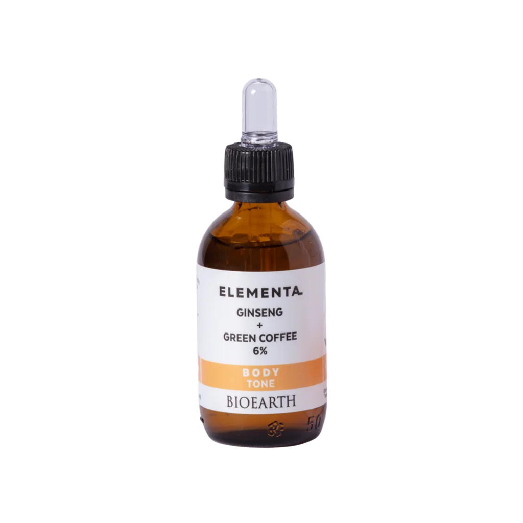 Concentrato Tonificante per il corpo - Ginseng + Green Coffee 6 % - Bioearth