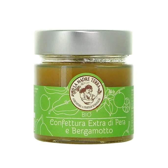 Confettura Extra di Pera e Bergamotto - La Madre Terra