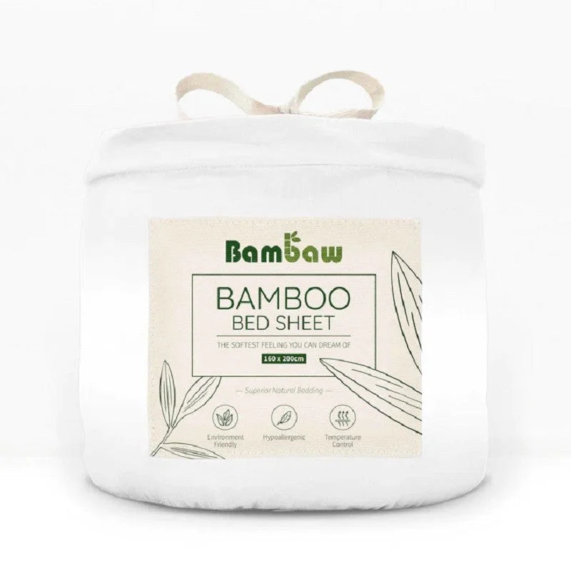 Coprimaterasso in Bambù - Bianco - Bambaw