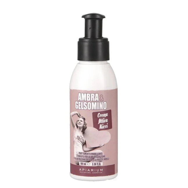 Crema Attiva Ricci Ambra e Gelsomino - Apiarium