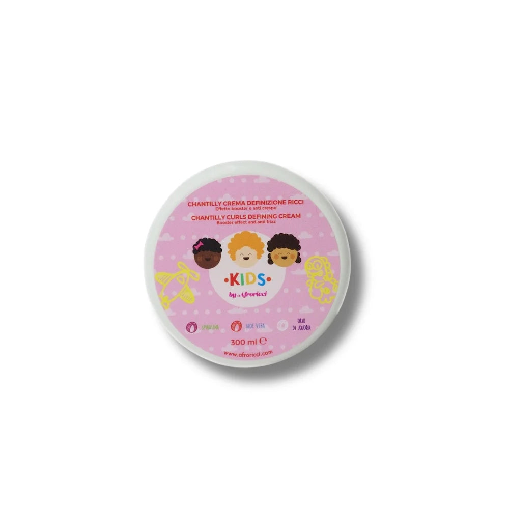 Crema Chantilly Soft Kids – Definizione e idratazione per capelli ricci mossi - Afroricci