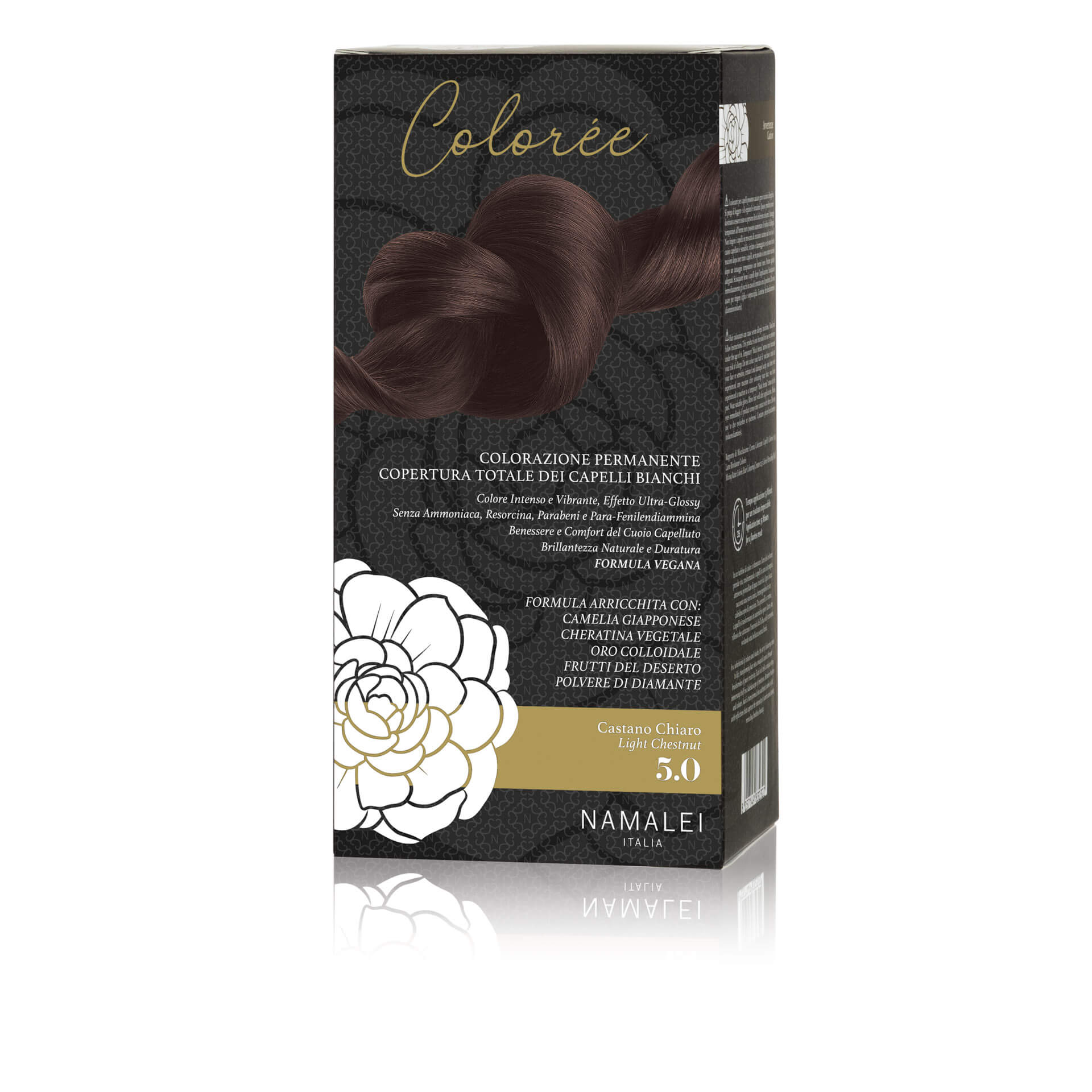 Crema Colorante Capelli - 5.0 Castano Chiaro
