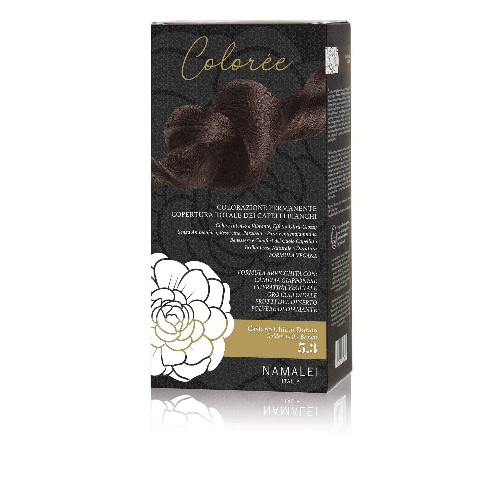 Crema Colorante Capelli - 5.3 Castano Chiaro Dorato