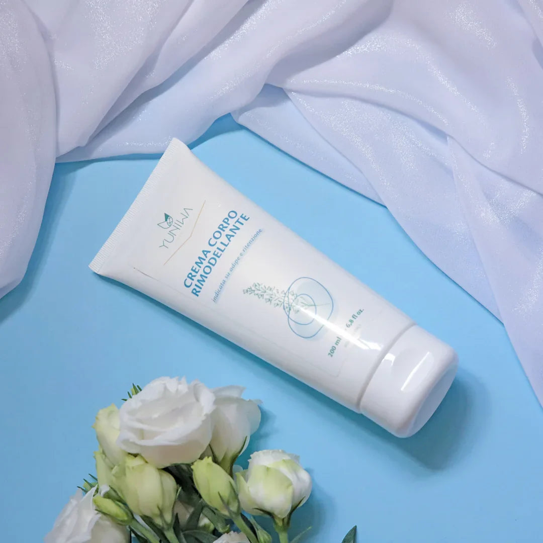 Crema anti-cellulite drenante lipolitica - Yuniwa Cosmetics
