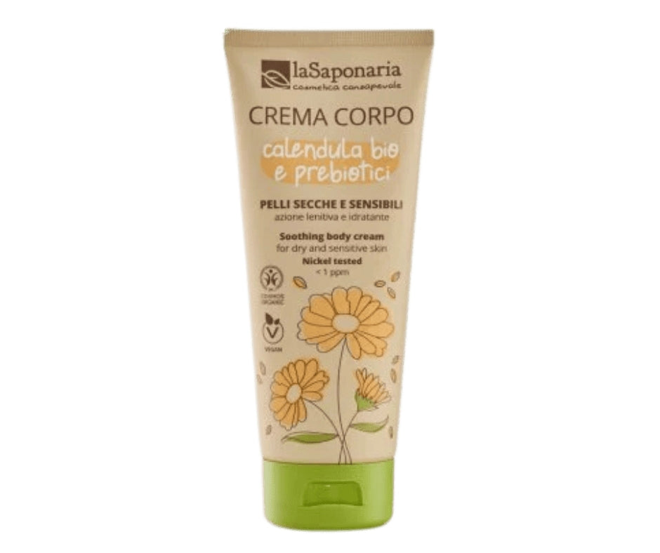 Crema corpo pelli secche e sensibili – Calendula Bio Prebiotici - La Saponaria