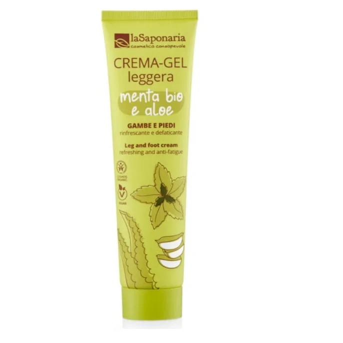 Crema Gel Vegan per Piedi e Gambe - La Saponaria