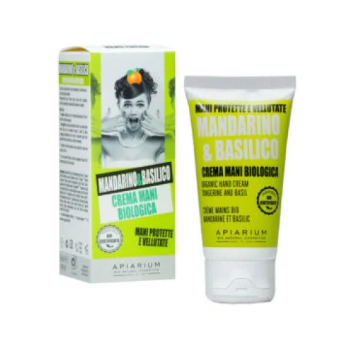 Crema Mani - Mandarino e Basilico - Apiarium