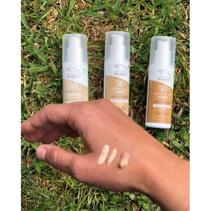 Crema Solare Colorata per il Viso SPF 30 - Beige - Laboratoires de Biarritz