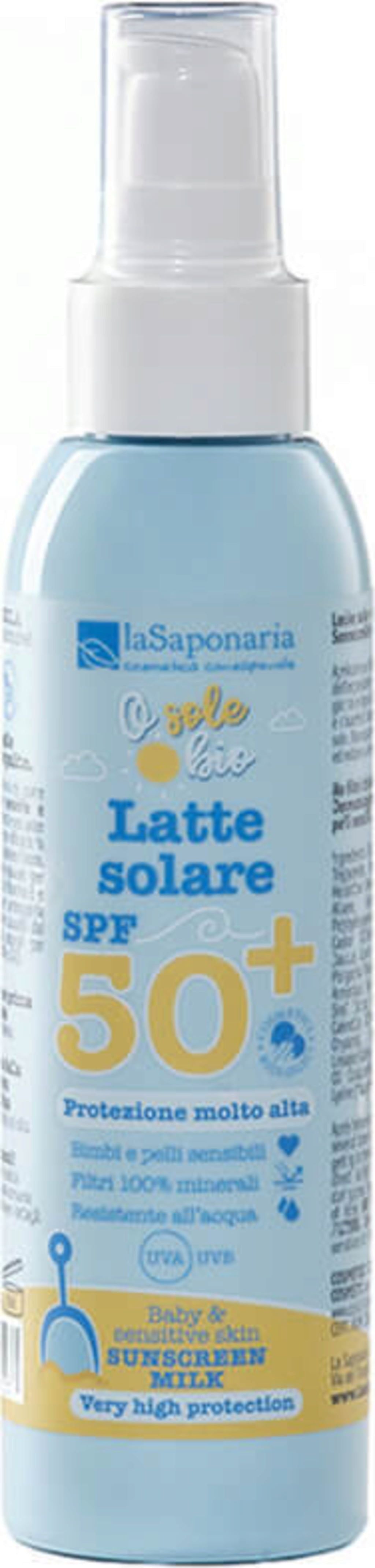 Ecobio Sun Cream SPF 50 Children and Sensitive Skin