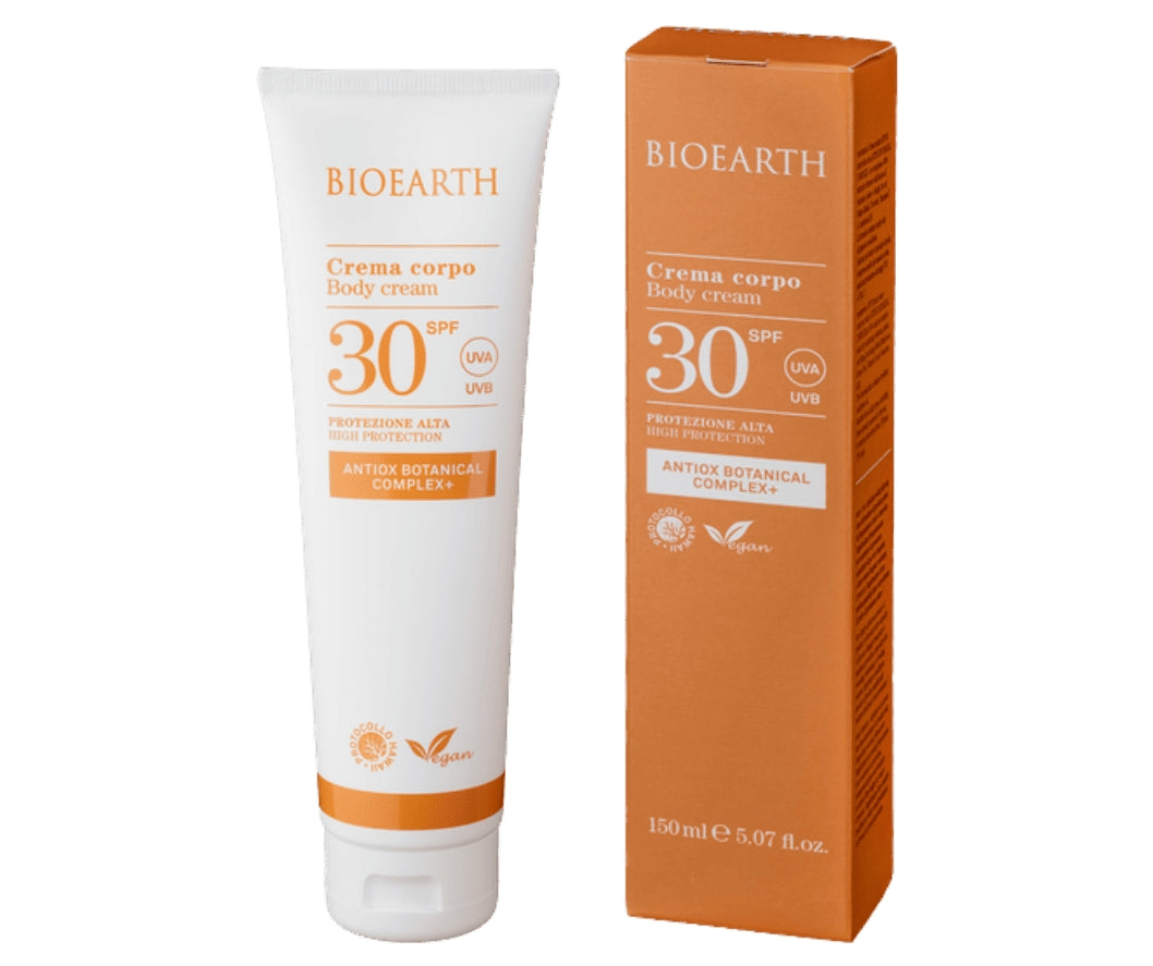 Crema solare SPF 30 con Antiox Botanical Complex + - Bioearth