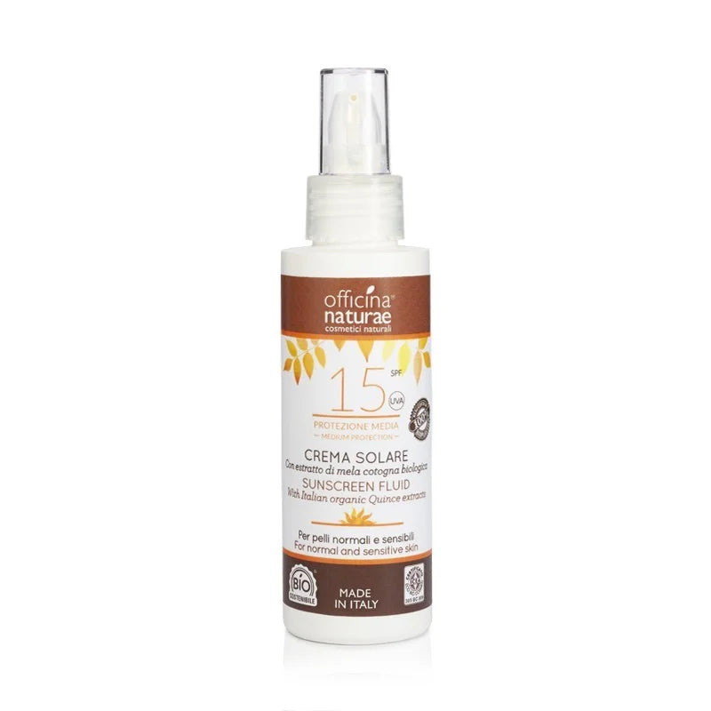 Crema Solare Spray SPF 15 - Protezione Media - Officina Naturae