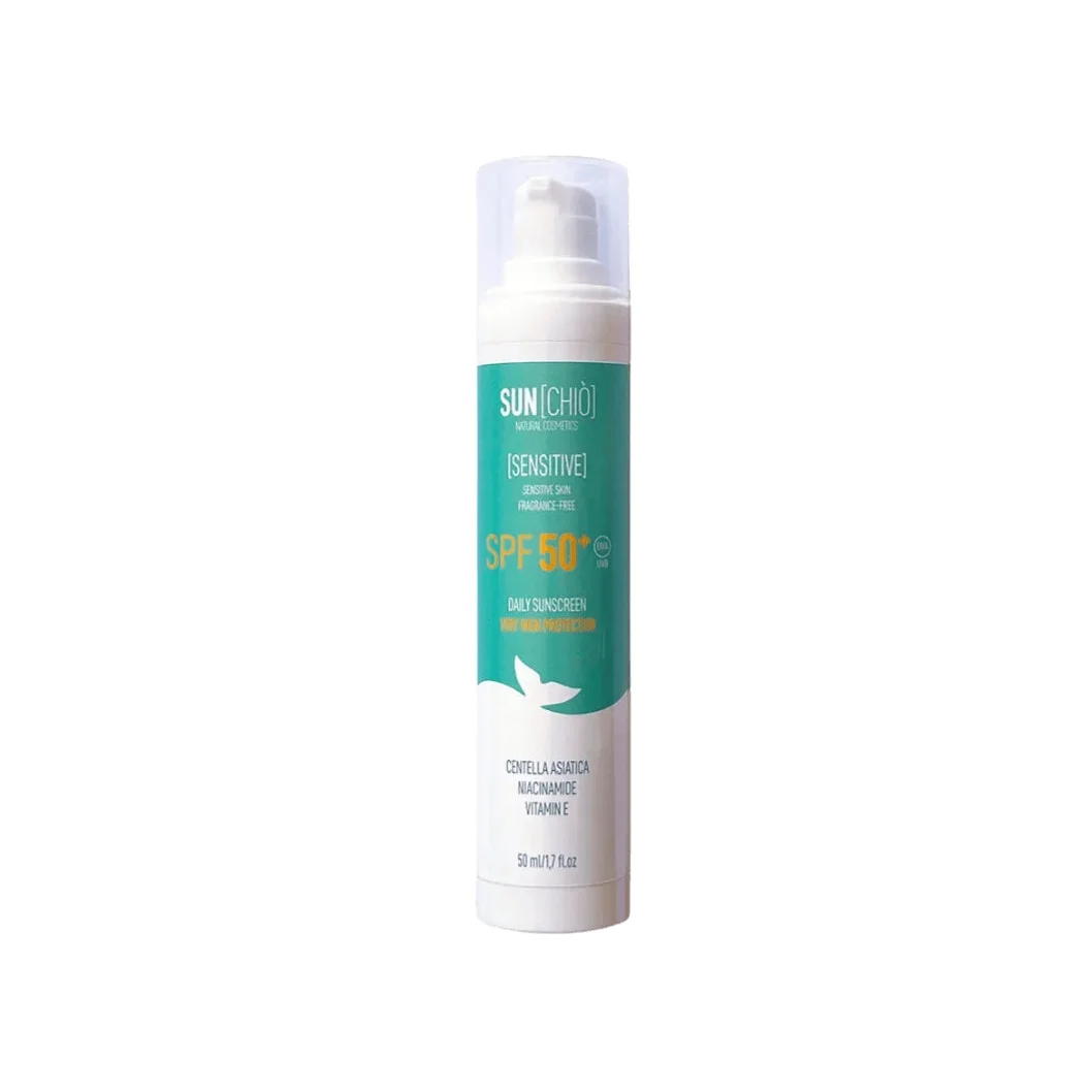 Crema Solare Viso Sensitive SPF50 + – Protezione Delicata Quotidiana - Chio