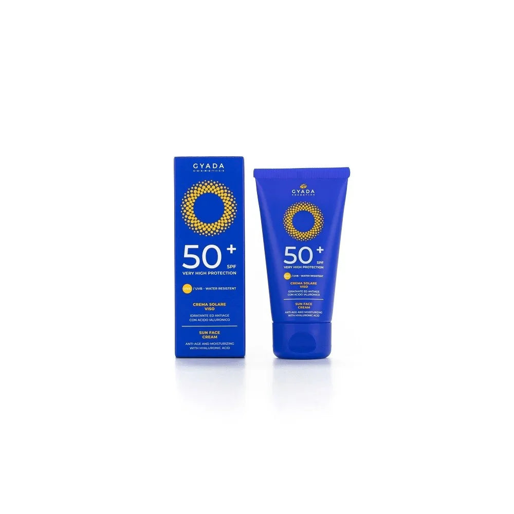 Crema Solare per il Viso SPF 50 + Gyada Cosmetics
