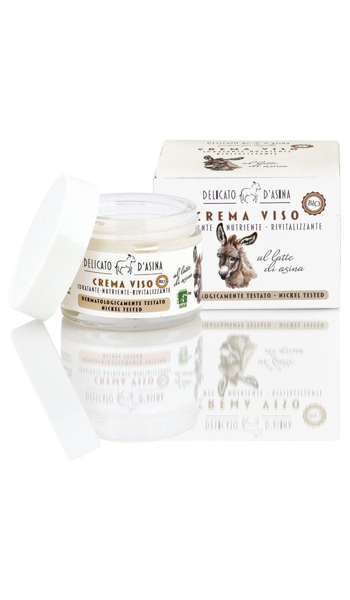 Crème pour le visage avec le Lait d'Ânesse