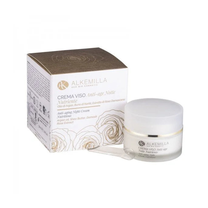 Crema Viso Anti-Age ed Antiossidante Notte - Alkemilla