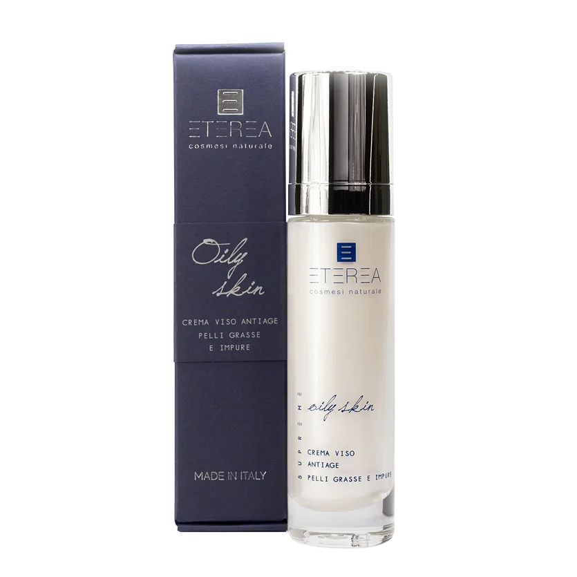 Crema Viso Antiage Pelli Grasse e Impure Vegan - Eterea Cosmesi