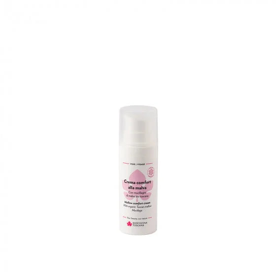 Crema viso comfort alla malva - Biofficina Toscana